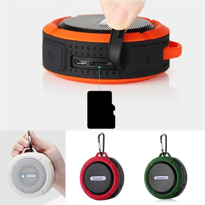Mini Waterproof Bluetooth Speaker Bathroom Suction Cup