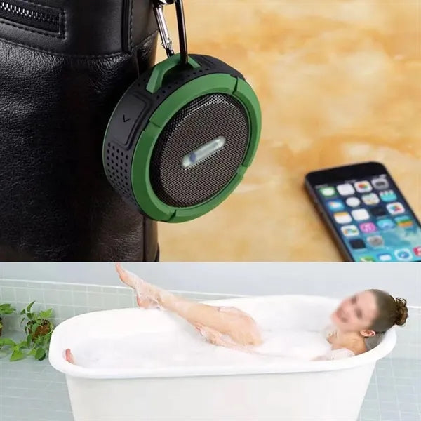 Mini Waterproof Bluetooth Speaker Bathroom Suction Cup