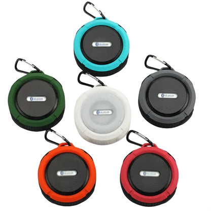 Mini Waterproof Bluetooth Speaker Bathroom Suction Cup