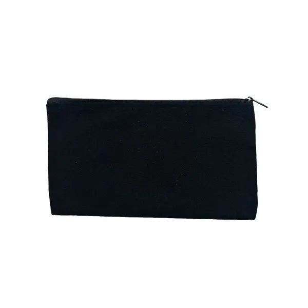 Customizable Blank Canvas Cosmetic Zipper Bag Pencil Case