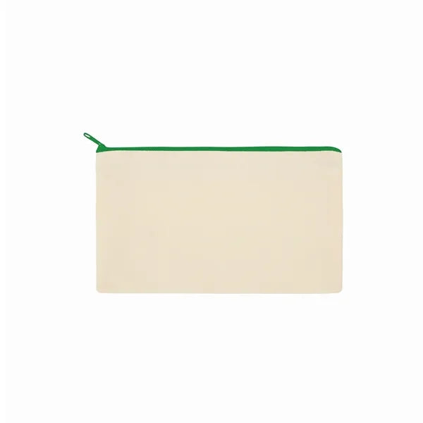 Customizable Blank Canvas Cosmetic Zipper Bag Pencil Case