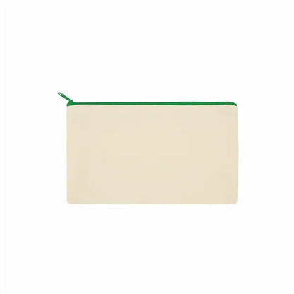 Customizable Blank Canvas Cosmetic Zipper Bag Pencil Case