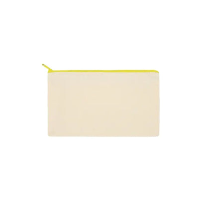 Customizable Blank Canvas Cosmetic Zipper Bag Pencil Case
