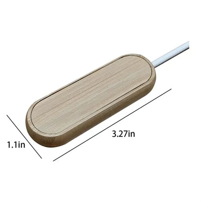 Bamboo Multifunctional Usb Hub Conversion Head Port Splitter
