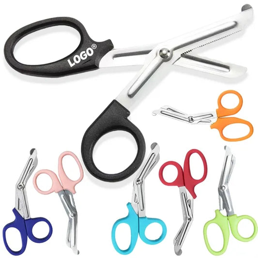 First Aid Stainless Steel Gauze Scissors Emergency Supplies