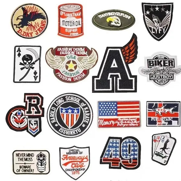 Fashionable High Quality Embroidered Custom Embroidery Patch