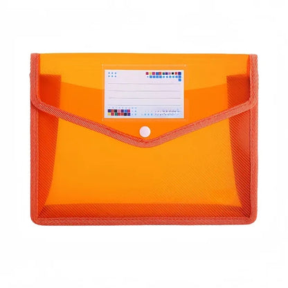 Waterproof Transparent  Mesh Zipper Data Storage Bag