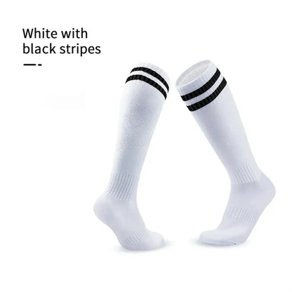 Sport Custom Anti Slip Knee High Athletic Football Socks