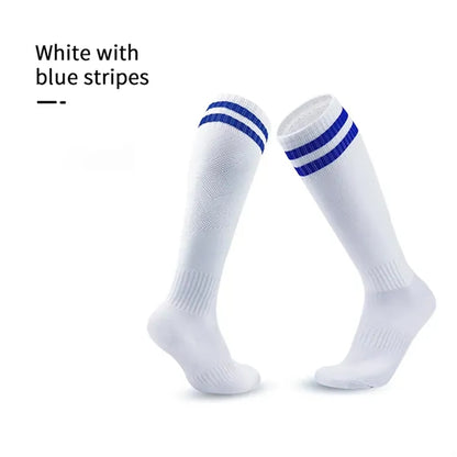 Sport Custom Anti Slip Knee High Athletic Football Socks