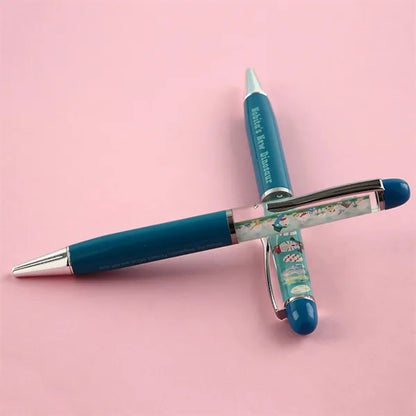 Ocean Series Oil Filled DIY Rotating Metal Ballpoint Pen