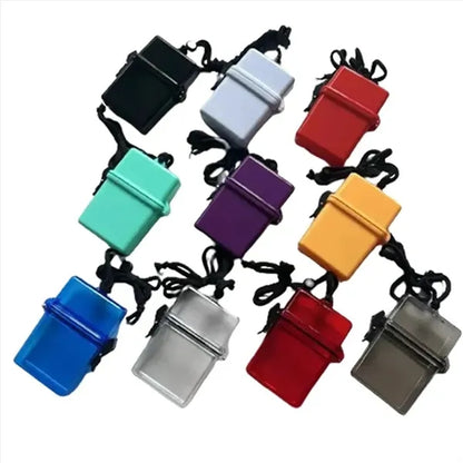 Waterproof Hanging Ring Cigarette Business Card Cases