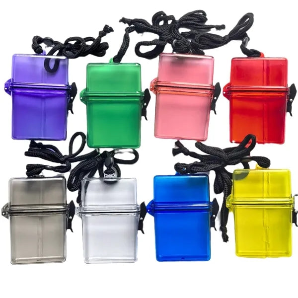 Waterproof Hanging Ring Cigarette Business Card Cases