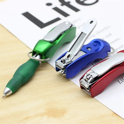 Custom 5 in 1 Folding Multifunctional Tool Ballpoint Pen