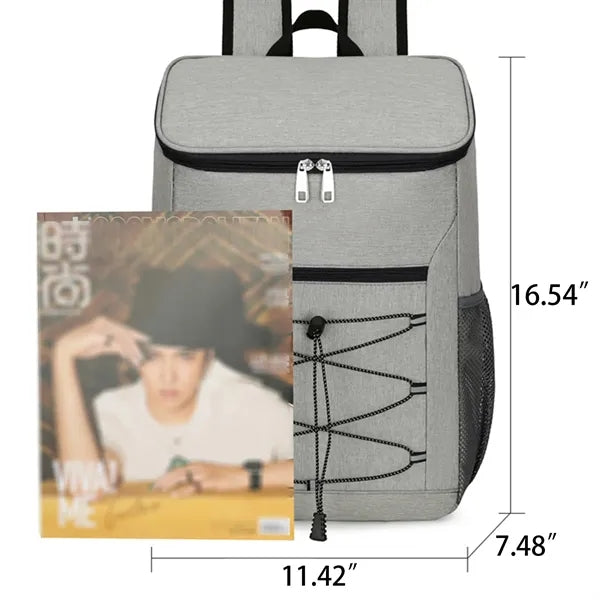 Large Capacity Insulated Bag Outdoor Picnic Backpack