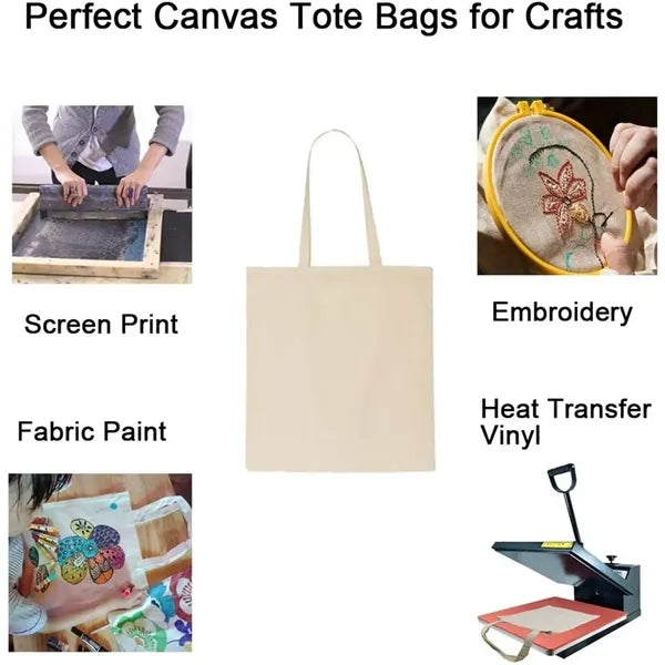 Large Recycled Canvas Satchel Tote Bag Cotto Shopping