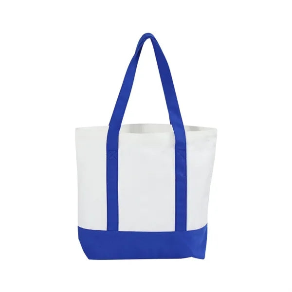 Cotton Tote Bag for Shopping Grocery Travel Zipper