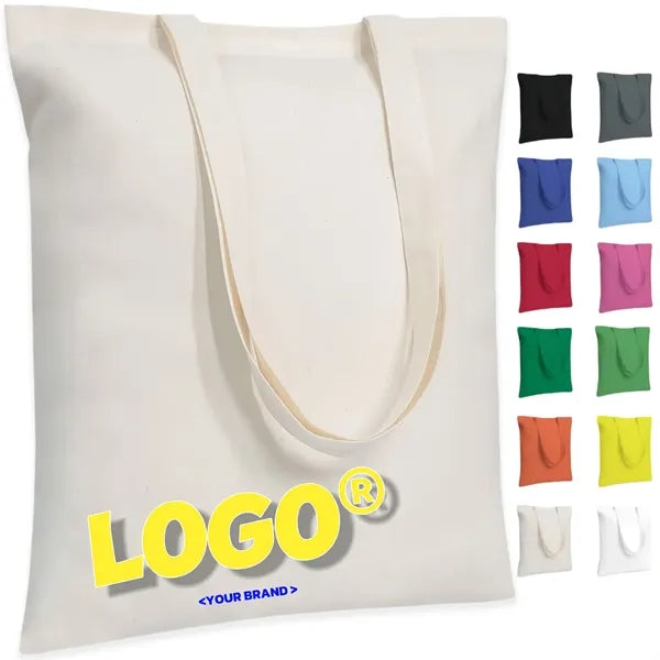 Large Recycled Canvas Satchel Tote Bag Cotto Shopping