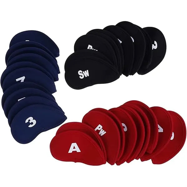 Customizable Golf Club Iron Head Protector Cover
