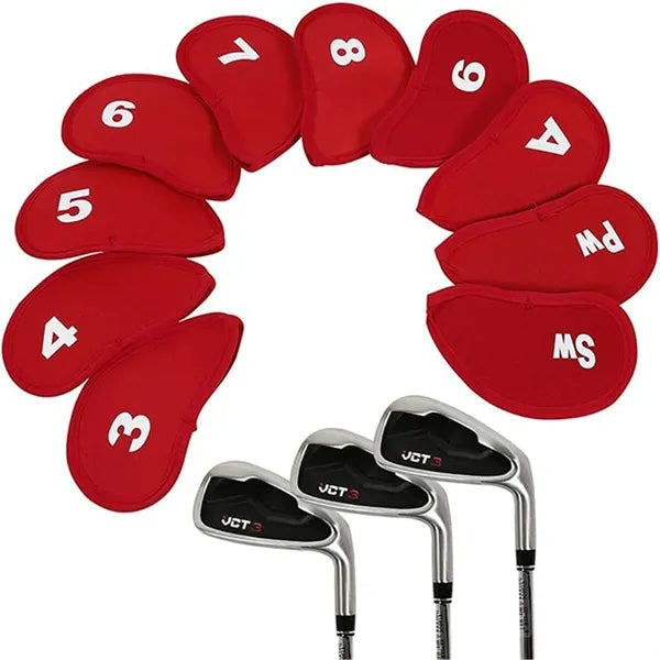 Customizable Golf Club Iron Head Protector Cover