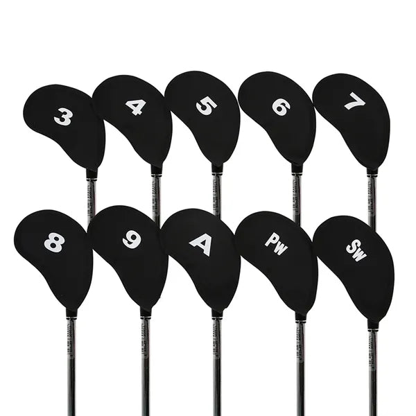 Customizable Golf Club Iron Head Protector Cover