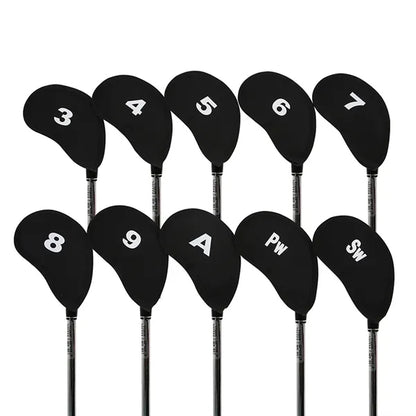 Customizable Golf Club Iron Head Protector Cover