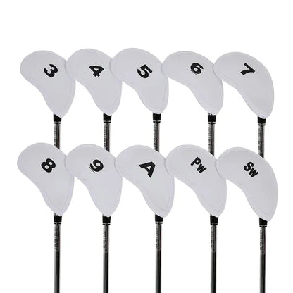 Customizable Golf Club Iron Head Protector Cover