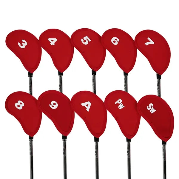 Customizable Golf Club Iron Head Protector Cover