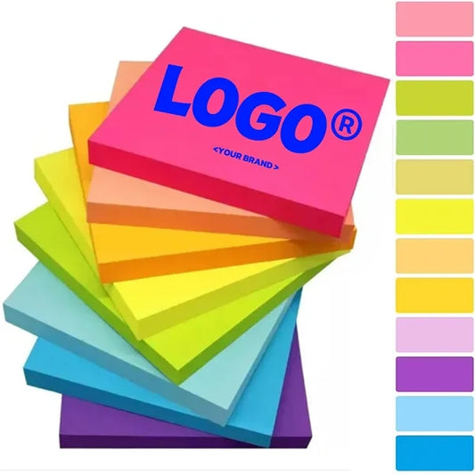 Ticky Notes Bright Colored Super Self Sticky Pads