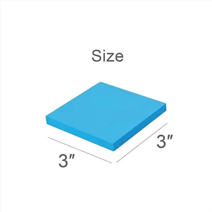 Ticky Notes Bright Colored Super Self Sticky Pads