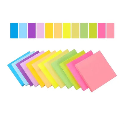 Ticky Notes Bright Colored Super Self Sticky Pads