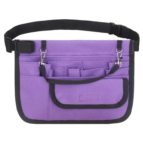 Multi Compartment Pocket Fanny Pack Nursing Belt Organizer