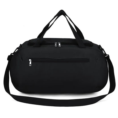 Solid Color Simple Waterproof Lightweight Sport Travel Bag