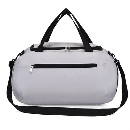 Solid Color Simple Waterproof Lightweight Sport Travel Bag