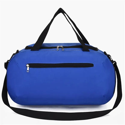 Solid Color Simple Waterproof Lightweight Sport Travel Bag