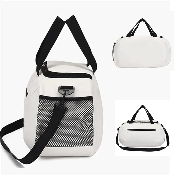 Solid Color Simple Waterproof Lightweight Sport Travel Bag