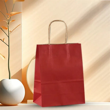 Wholesale And Customization Kraft Paper Gift Bags Handbags