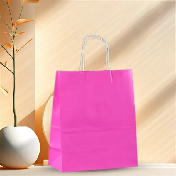 Wholesale And Customization Kraft Paper Gift Bags Handbags