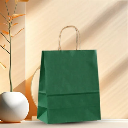 Wholesale And Customization Kraft Paper Gift Bags Handbags