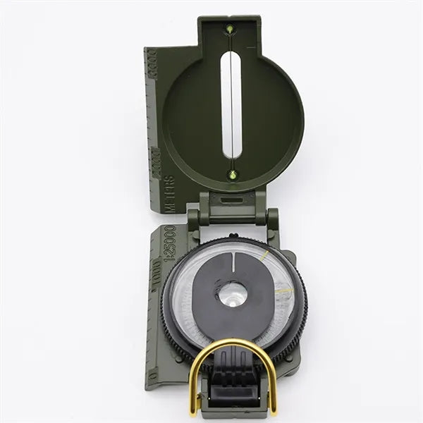 Flip Top Multifunctional Marching Lensatic Compass