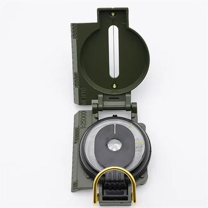 Flip Top Multifunctional Marching Lensatic Compass