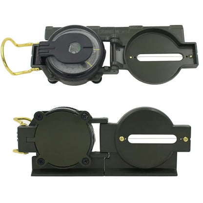 Flip Top Multifunctional Marching Lensatic Compass