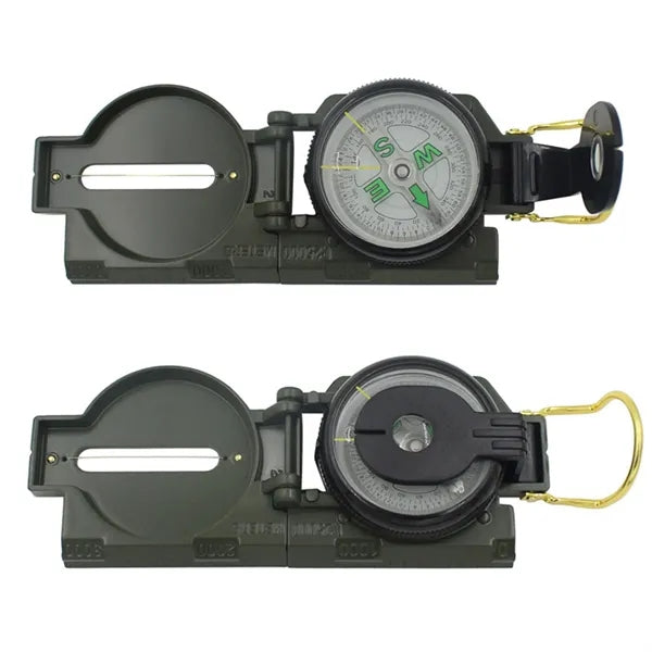 Flip Top Multifunctional Marching Lensatic Compass