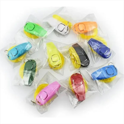 Pet Dog Training Clicker Portable With Wrist Strap