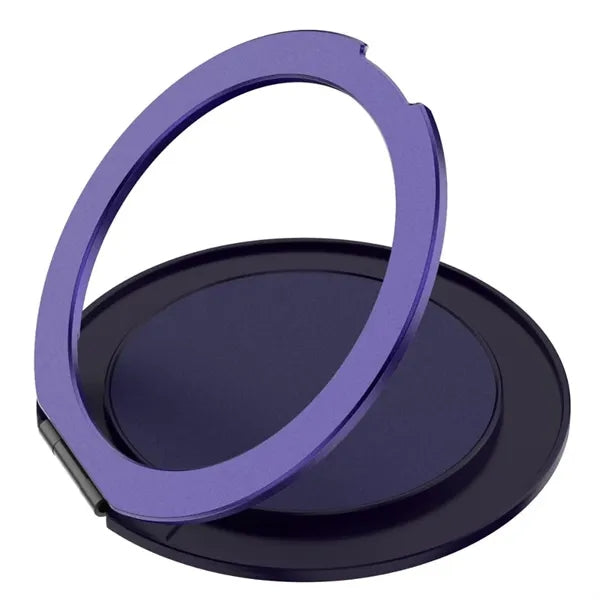 Rotatable Magnetic Frosted Ring Holder Compact Lightweight