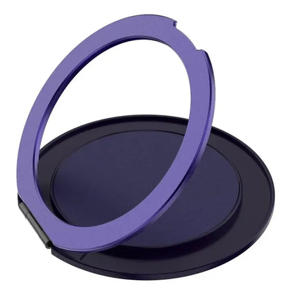 Rotatable Magnetic Frosted Ring Holder Compact Lightweight