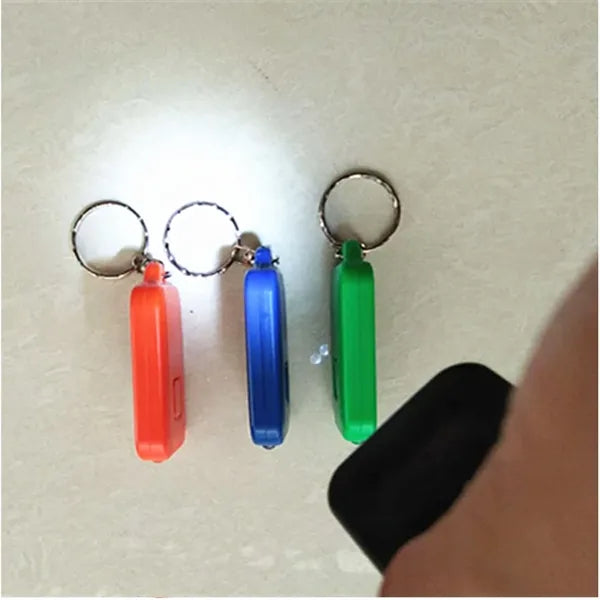 Mini Solar Rechargeable Strong Led Flashlight Keychain