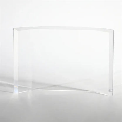 Freestanding Horizontal Curved Award Frame