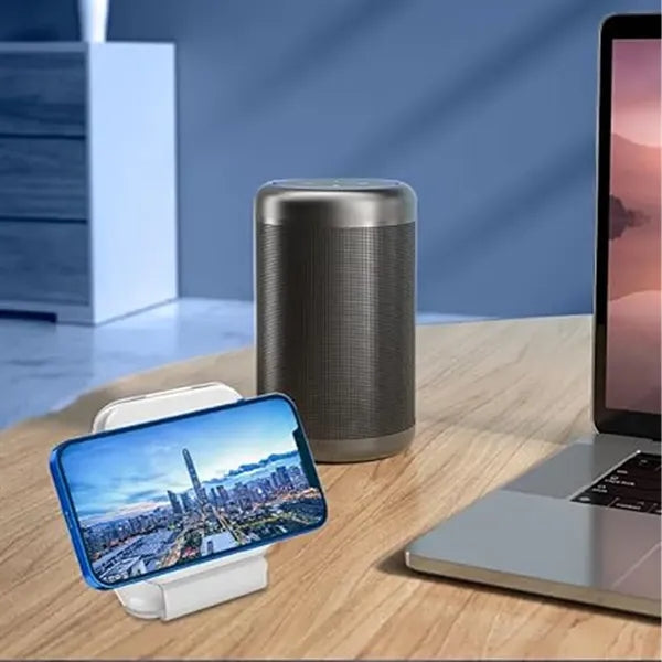 3-in-1 Folding Wireless Charger Storage Box with Phone Stand