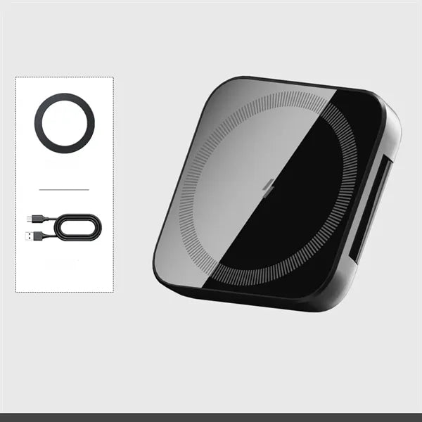 3-in-1 Magnetic Wireless Charger with Phone Stand