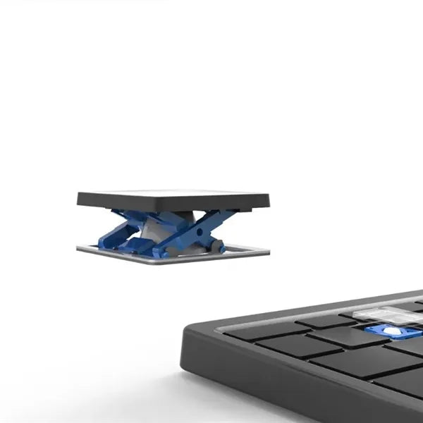 Triple Folding Rechargeable Bluetooth Keyboard with Touchpad